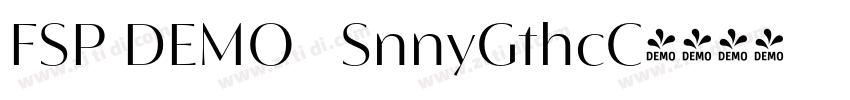 FSP DEMO   SnnyGthcC字体转换